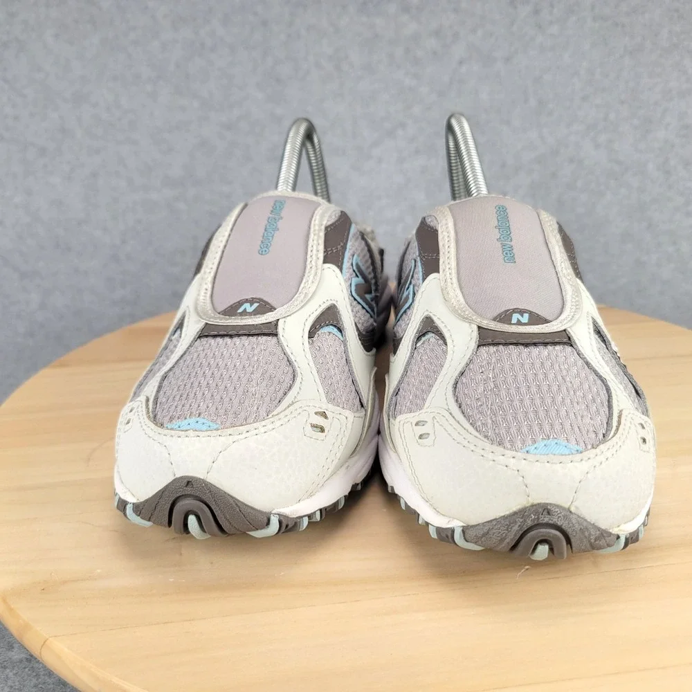 New Balance 460 Slip On Mule Women 8.5 Beige Grey WTM460GB AT Tread Athletic